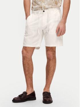 Selected Homme Selected Homme Шорти от плат Brody 16087638 Екрю Regular Fit