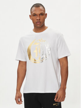 Just Cavalli Just Cavalli T-Shirt 76OAHG05 Weiß Regular Fit