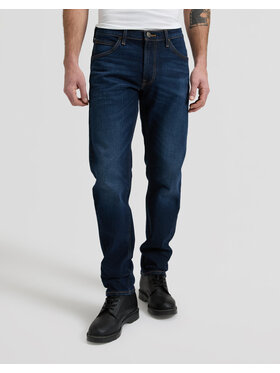 Lee Lee Jeansy DAREN ZIP FLY Niebieski Straight Leg