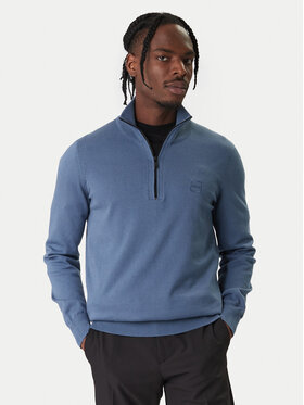 BOSS BOSS Džemper Kanobix 50527585 Plava Regular Fit