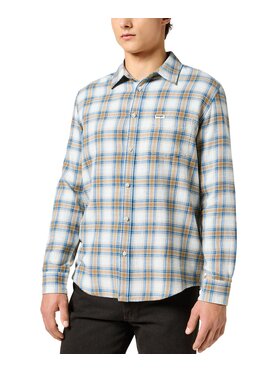 Wrangler Wrangler Koszula 112357227 Biały Regular Fit