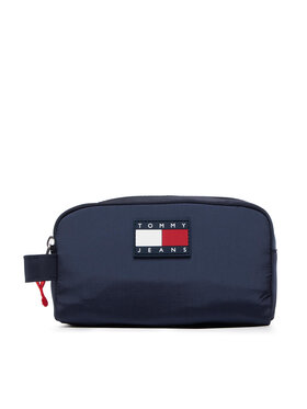 Tommy Jeans Tommy Jeans Pochette per cosmetici Tjm Heritage Washbag AM0AM07928 Blu scuro