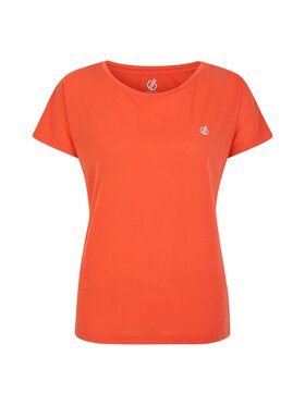 Dare2B Dare2B T-Shirt Persisting Pomarańczowy Short Fit