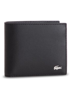 Lacoste Lacoste Велике Чоловіче Портмоне M Billfold Coin NH1112FG Чорний