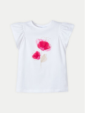 Mayoral Mayoral Top 3002 Biela Regular Fit