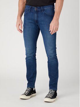 Wrangler Wrangler Jeansy BRYSON Niebieski Skinny Fit