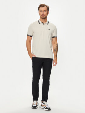 Boss Polo Paddy 50469055 Écru Regular Fit