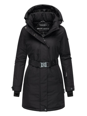 Navahoo Navahoo Kurtka zimowa Frostkuss Czarny Regular Fit