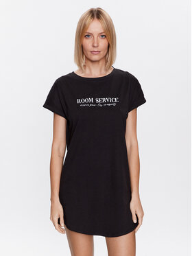 Hunkemöller Hunkemöller Hálóing Nightie 201723 Fekete Relaxed Fit