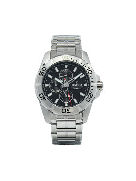 Festina Festina Zegarek F20445/3 Srebrny