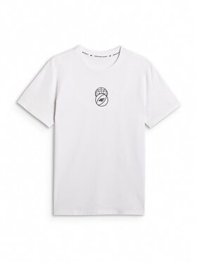 4F 4F T-Shirt ESSENTIAL 2 Biały Regular Fit