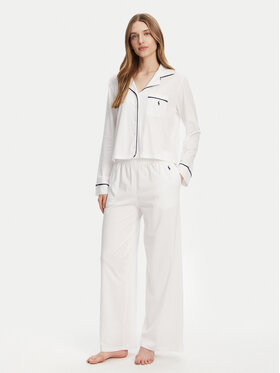 Polo Ralph Lauren Polo Ralph Lauren Pijama 4P8002 Alb Relaxed Fit