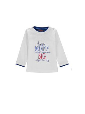 Kanz Kanz Bluzka 1912531-1000 Biały Basic Fit