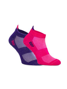 Zooksy Zooksy Zestaw 2 par niskich skarpet unisex Skoksy Kolorowy