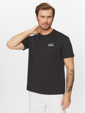 EA7 Emporio Armani EA7 Emporio Armani T-Shirt 6RPT01 PJNVZ 1200 Czarny Regular Fit