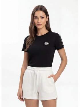 PITBULL PITBULL T-Shirt TITCH Czarny Regular Fit