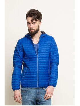 Wrangler Wrangler Kurtka przejściowa PUFFER Niebieski Slim Fit