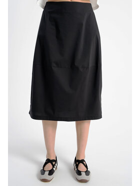 CLICK CLICK Φούστα midi 50-746 Μαύρο Shaped Fit