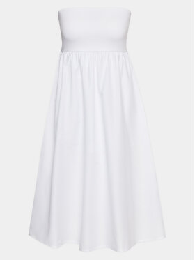 Gina Tricot Gina Tricot Kleid für den Alltag 19565 Weiß Regular Fit