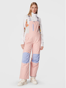 Roxy Roxy Παντελόνι σκι Chloe Kim ERJTP03197 Ροζ Regular Fit