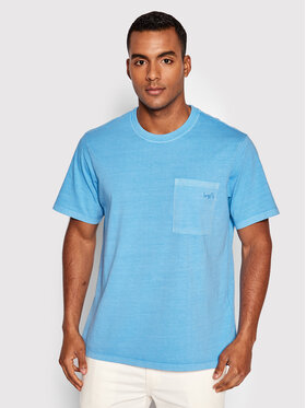 Levi's® Levi's® T-Shirt Easy Pocket A3697-0002 Modrá Relaxed Fit