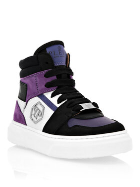 PHILIPP PLEIN PHILIPP PLEIN Sneakersy 1397 Fioletowy