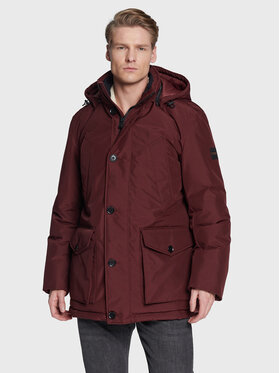 BOSS Boss Zimska jakna Osiass 50477966 Bordo rdeča Regular Fit