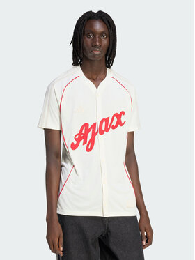 adidas adidas Koszulka techniczna Ajax Amsterdam US Biały Regular Fit