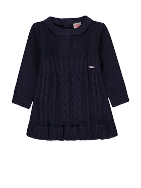 Kanz Kanz Sukienka codzienna 1922168-3000 Granatowy Basic Fit