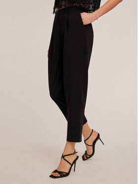 Motivi Motivi Pantaloni di tessuto P193Q003746N033 Nero Regular Fit