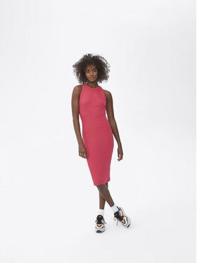 Sprandi Sprandi Φόρεμα καθημερινό SP22-SUD032 Ροζ Slim Fit