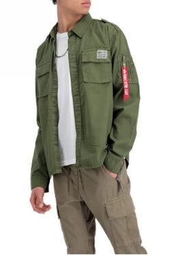 Alpha Industries Alpha Industries Koszula AI.138420-142-XXL Khaki Regular Fit