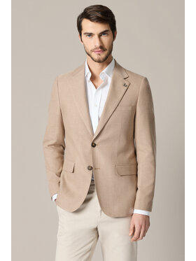 Lancerto Lancerto Marynarka Bolsena MA131126000012 Beżowy Slim Fit