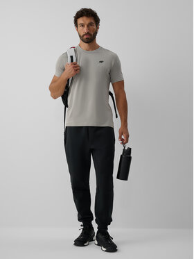 4F 4F Spodnie dresowe casual Szary ciemny Regular Fit