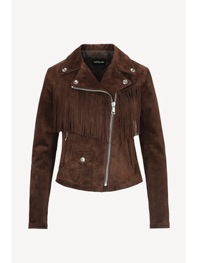 Castellani Castellani Ramoneska Sorrentoo Brązowy Regular Fit