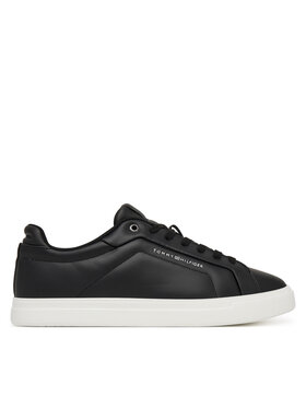 Tommy Hilfiger Tommy Hilfiger Sportcipők Icon Court Light Premium FM0FM05837 Fekete