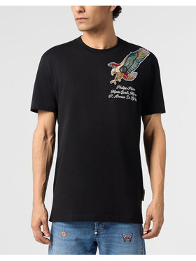 PHILIPP PLEIN PHILIPP PLEIN T-Shirt 29170 Czarny Regular Fit