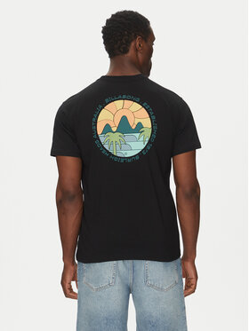 Billabong Billabong T-Shirt Brightness Ss EBYZT00306 Czarny Regular Fit
