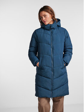 Pieces Pieces Geacă de iarnă 17126619 Albastru Oversize