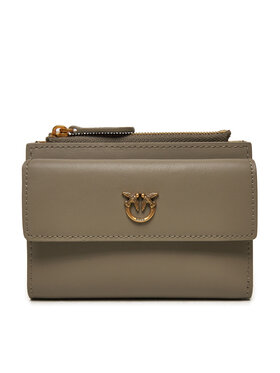 PINKO Pinko Große Damen Geldbörse Compact Wallet . 103612 A0F1 Grau