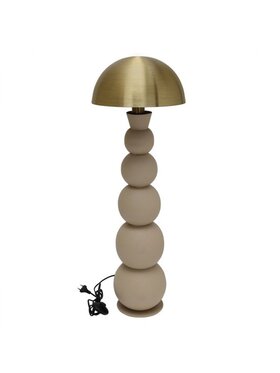 MIAhome MIAhome Lampa stojąca 93x31 cm FUNGHI Złoty