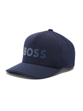 Boss Boss Czapka z daszkiem Cap-Jersey-Tape 50476267 Granatowy
