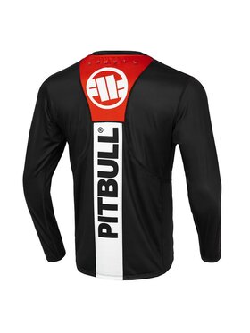 PITBULL PITBULL Koszulka techniczna Longsleeve Mesh Performance Pro plus Hilltop Sports XL Czarny Regular Fit