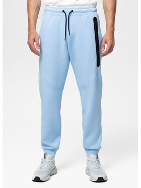 PITBULL PITBULL Spodnie dresowe DOGWOOD POCKET Błękitny Regular Fit