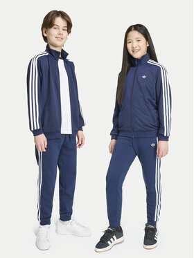 adidas adidas Спортивні штани 3-Stripes HZ9583 Cиній Regular Fit