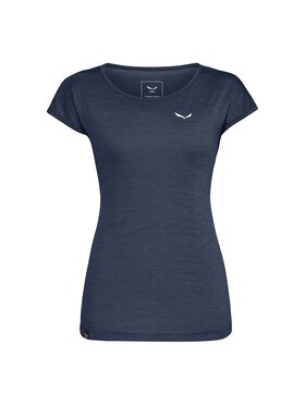Salewa Salewa T-Shirt 00-0000026538 Niebieski Regular Fit