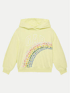 Gap Gap Pulóver 723295-06 Sárga Regular Fit