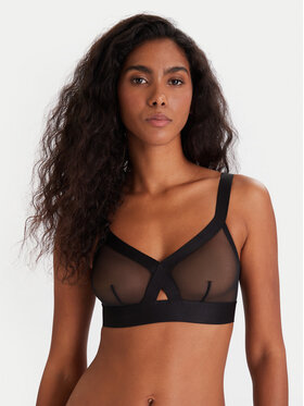 DKNY DKNY Besiūlė liemenėlė DK4084 Juoda