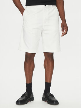 HUGO HUGO Шорти от плат Darik 50505857 Бял Regular Fit