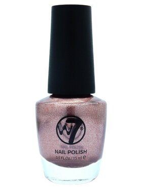 W7 W7 Nail Polish Glitter Lakier do paznokci 120 Rose Gold